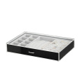 Top Professional supplier clear acrylic   jewelry storage box  Cosmetics Jewelry Organizer  plastic earring box